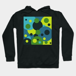 pop art polka dots pattern Hoodie